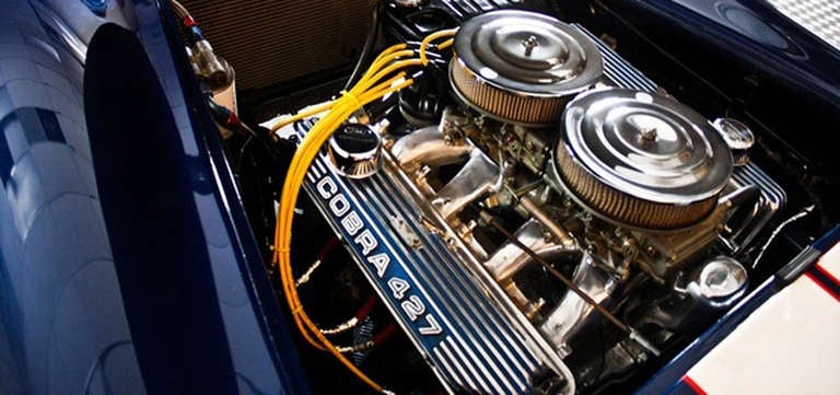 Mid-20th Century Shelby AC Cobra / Original Engine 