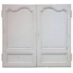 French Louis XV Cupboard Doors Wood Handcrafted, France, Early 19th Century 9