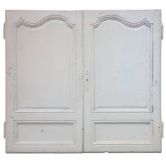 Doors French Louis XV Style Cupboard Wood Handcrafted, France, 19th Century