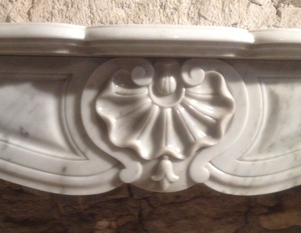 parisian style fireplace