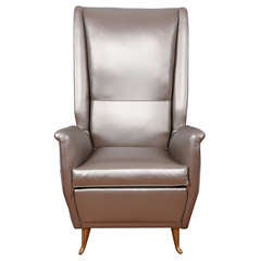 High Armchair - Italy, 1940-50 by Isa, Bergame