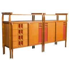 Mahogany and Laminate Sideboard, Attributed to Gabetti and Isola, Italy 1950s