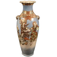 Satsuma, Japan, Large Vase circa 1880 - 1900.