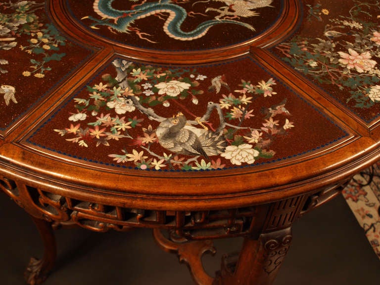 Gueridon Table Attributed to Gabriel Viardot, Late 19th Century For Sale 1