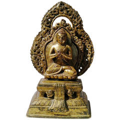 Bronze Buddha, 17th or 18th Century