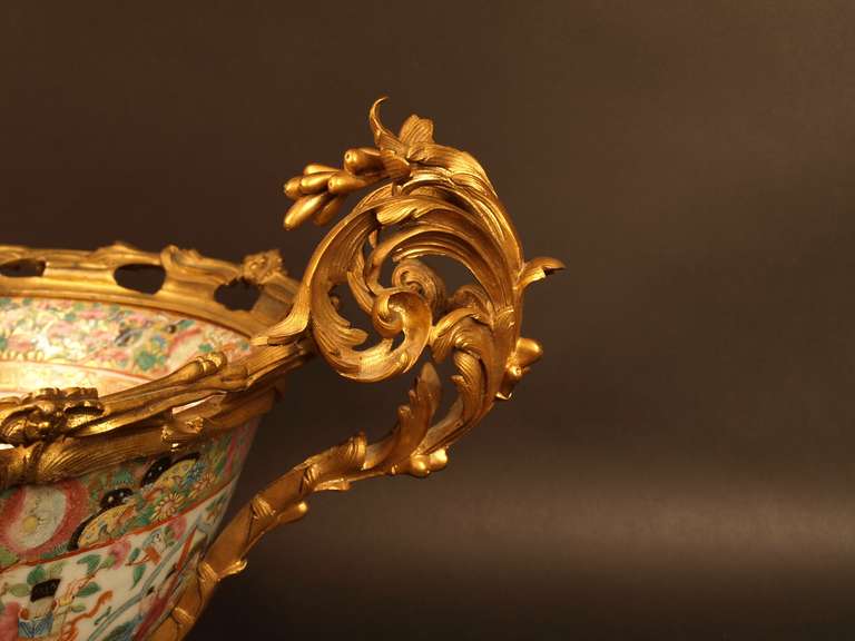 19th Century Cantonese Punch Bowl 1