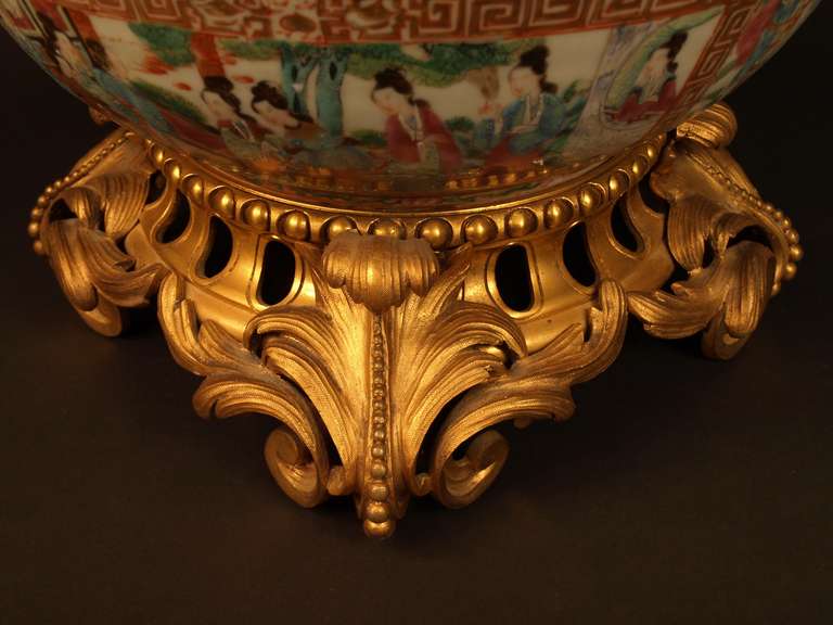 19th Century Cantonese Punch Bowl 2