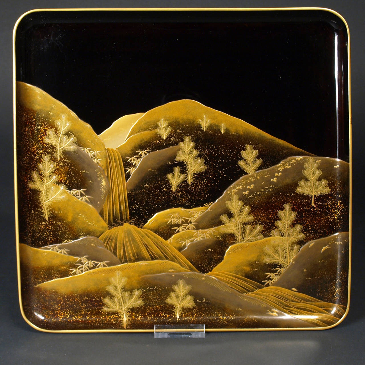 Set of Japanese Lacquer Trays, circa 1920 1