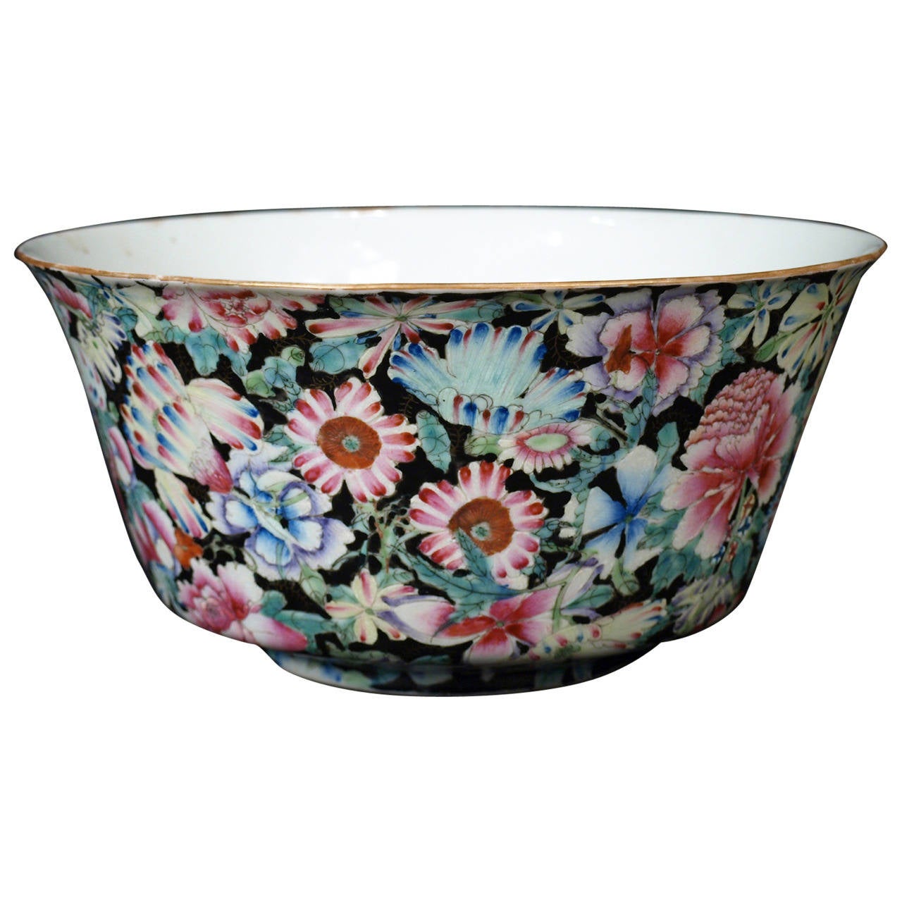Chinese Millefiori Porcelain Bowl, circa 1900