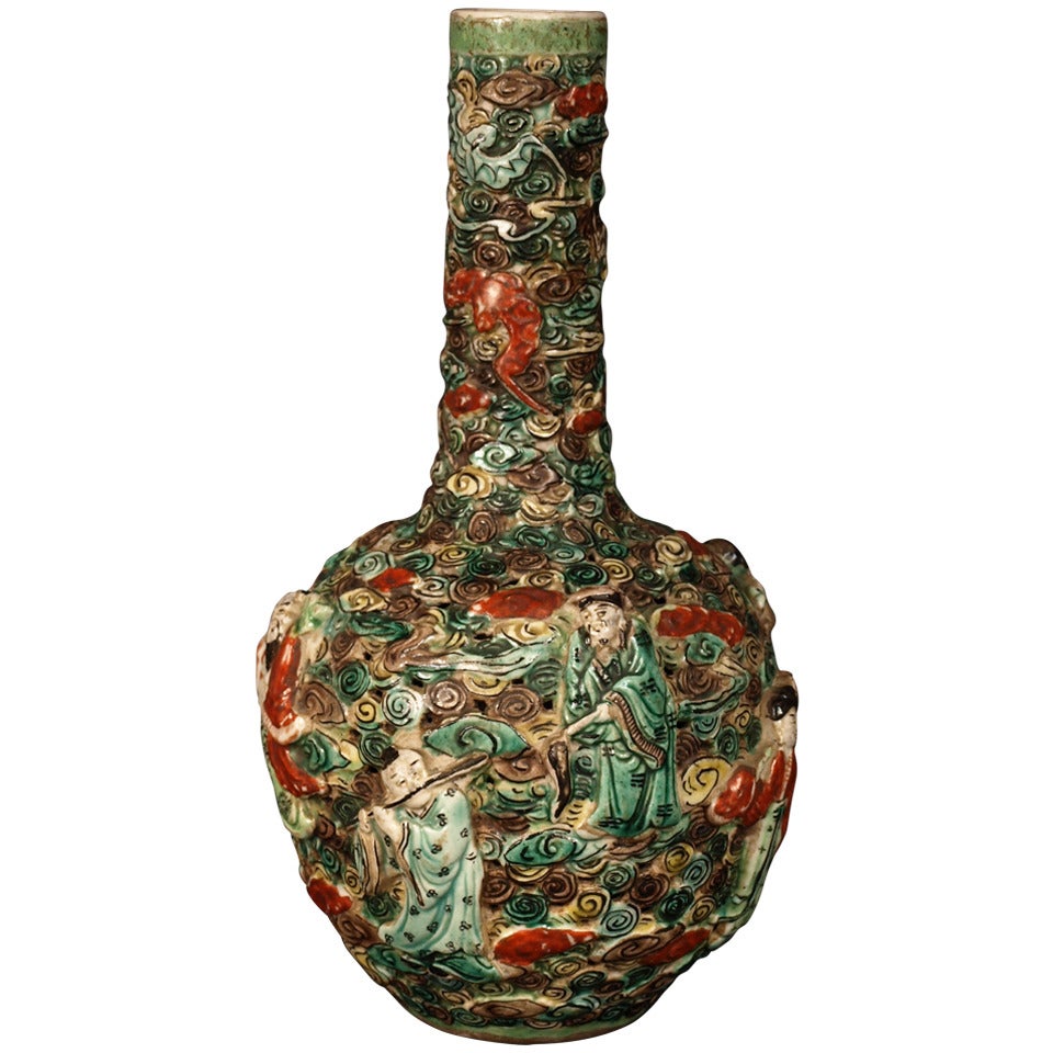 China, Porcelain Vase, 19th Century