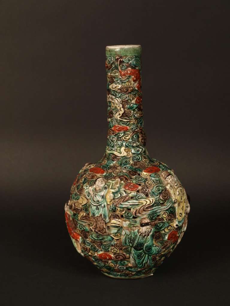 China, Porcelain Vase, 19th Century In Excellent Condition In Paris, FR