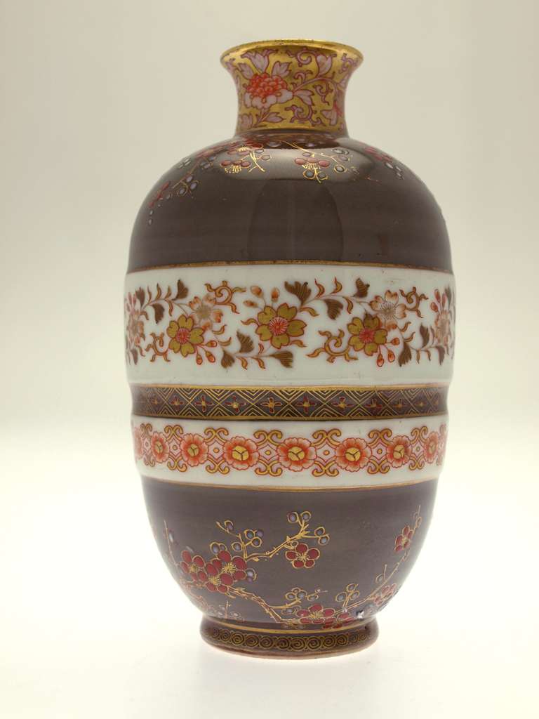 Japanese Pair of Koransha Vases circa 1900 In Excellent Condition For Sale In Paris, FR