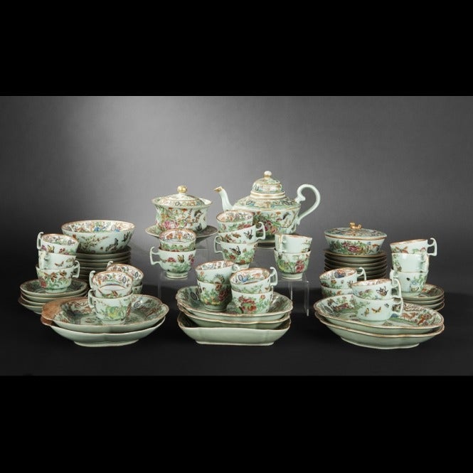 High quality Canton, Famille Rose Porcelains
