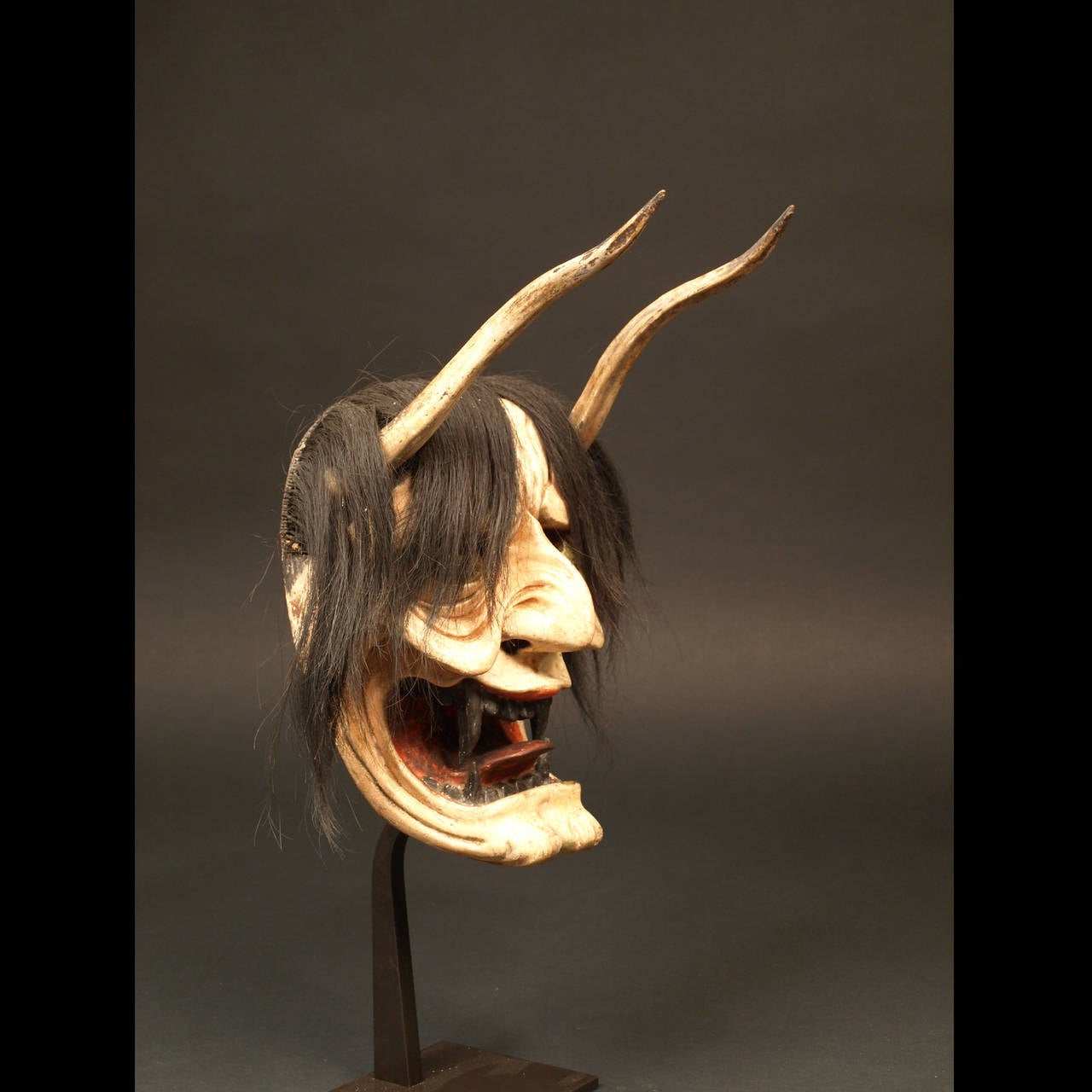 Japanese Japan, 19th Century Hannya Noh Mask For Sale