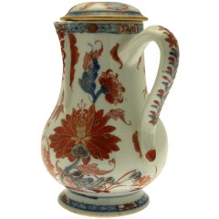 Chinese Export Imari Coffee Or Chocolate Pot