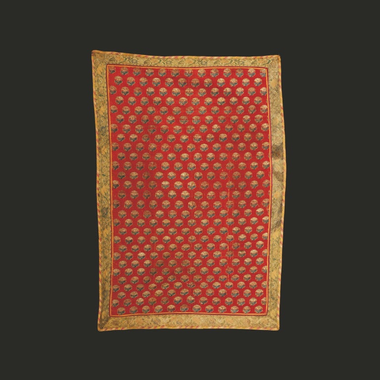Indian Brocade Panel, Benares, 18th century