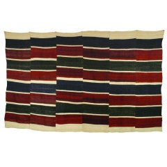 Vintage Ladakh Striped Blanket