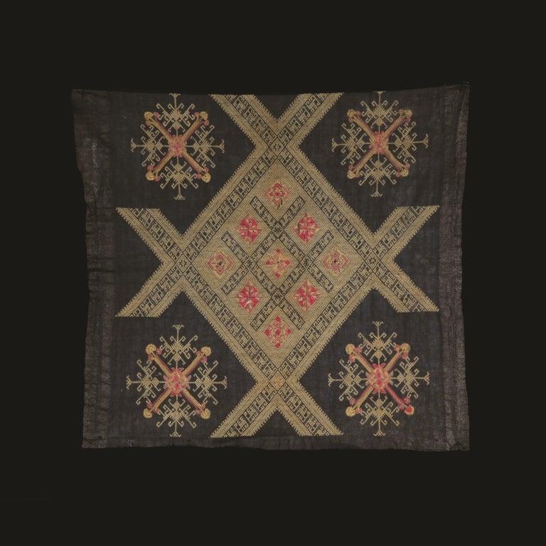 Garment Panel, Miao, China