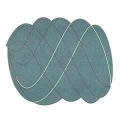 Front Design Driade "Twist" Rug in Tencel and Wool, 2017 10
