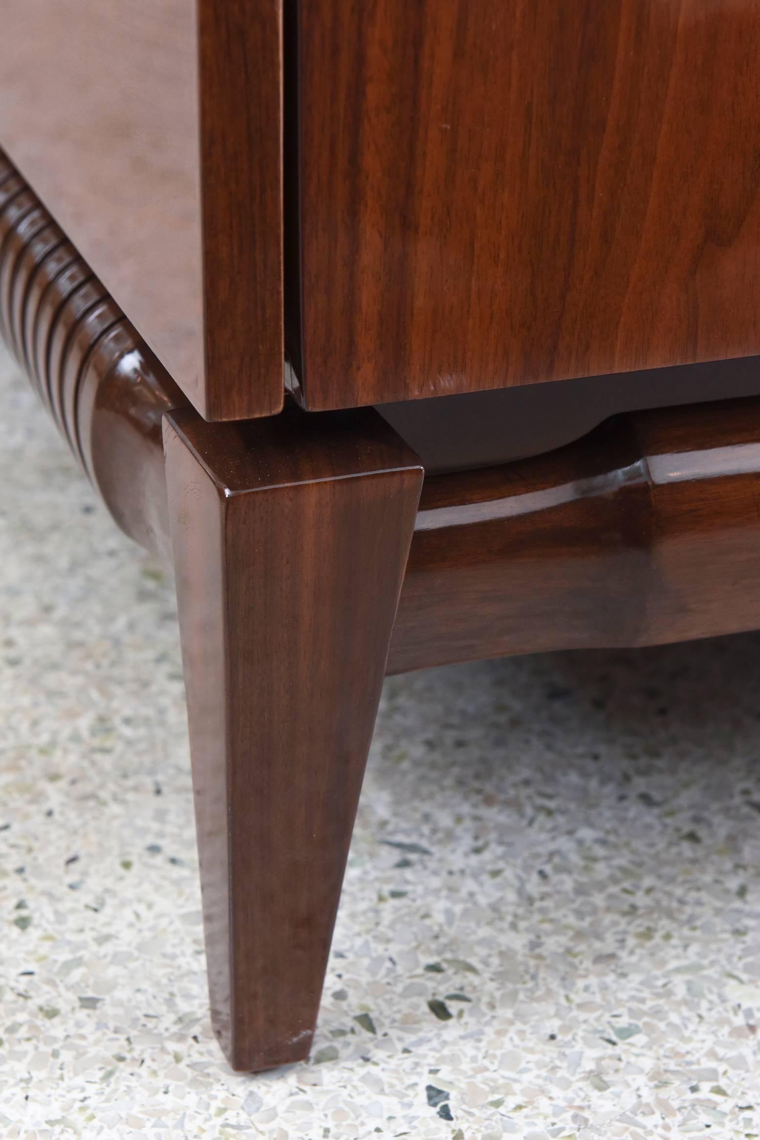 Georg Kofoed Danish Modern Rosewood and Silver Inlaid Sideboard, 1950s 3