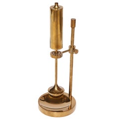 Danish Brass Oil Lamp by Ilse D. Ammonsen