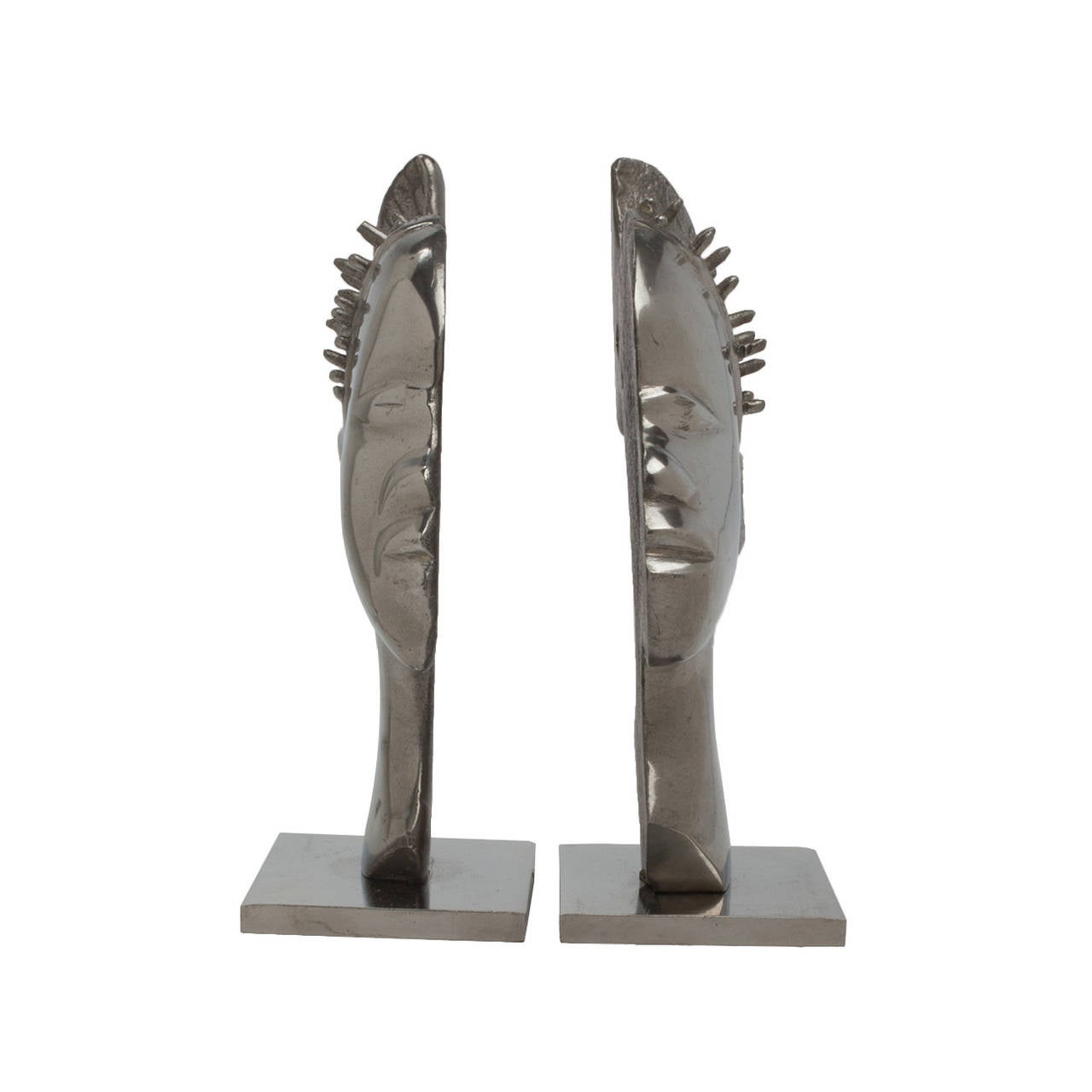 Pair of Bookends in the Manner of Karl Hagenauer In Good Condition In New York, NY