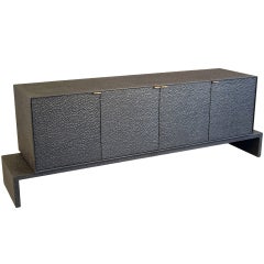 Hand-carved Wood Credenza by John Eric Byers