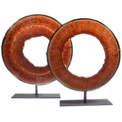 Antique Araganite Pipe Specimens