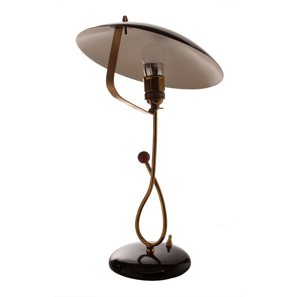 Mid-Century Modern French Mid-Century Desk Lamp by Jacques Biny
