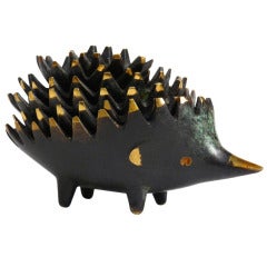 Hedgehog Sculpture by Walter Bosse