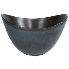 Extra Large Gunnar Nylund Ceramic Bowl for Rorstrand