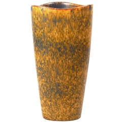 Spectacular Tall Vase by Gunnar Nylund for Rorstrand
