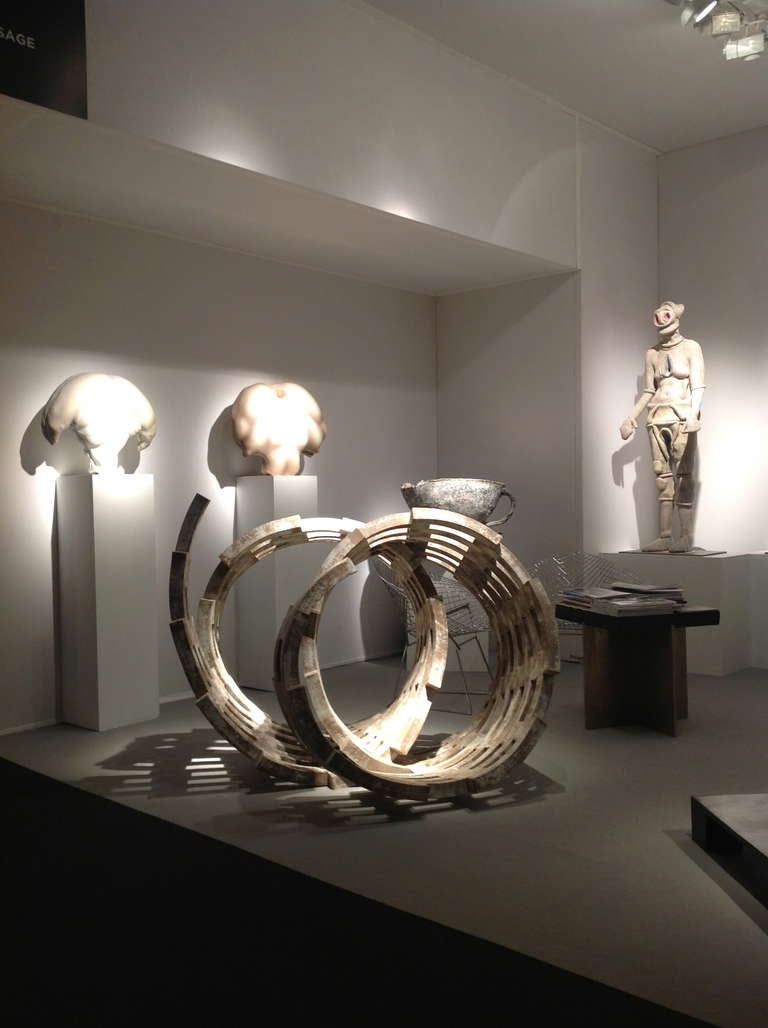 Stoneware Sculpture by Maarten Stuer In Excellent Condition In Neuilly-en- sancerre, FR