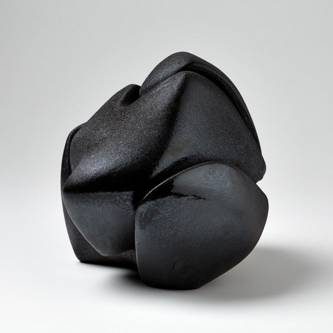 A ceramic sculpture by Tim and Jacqueline Orr, circa 1970.