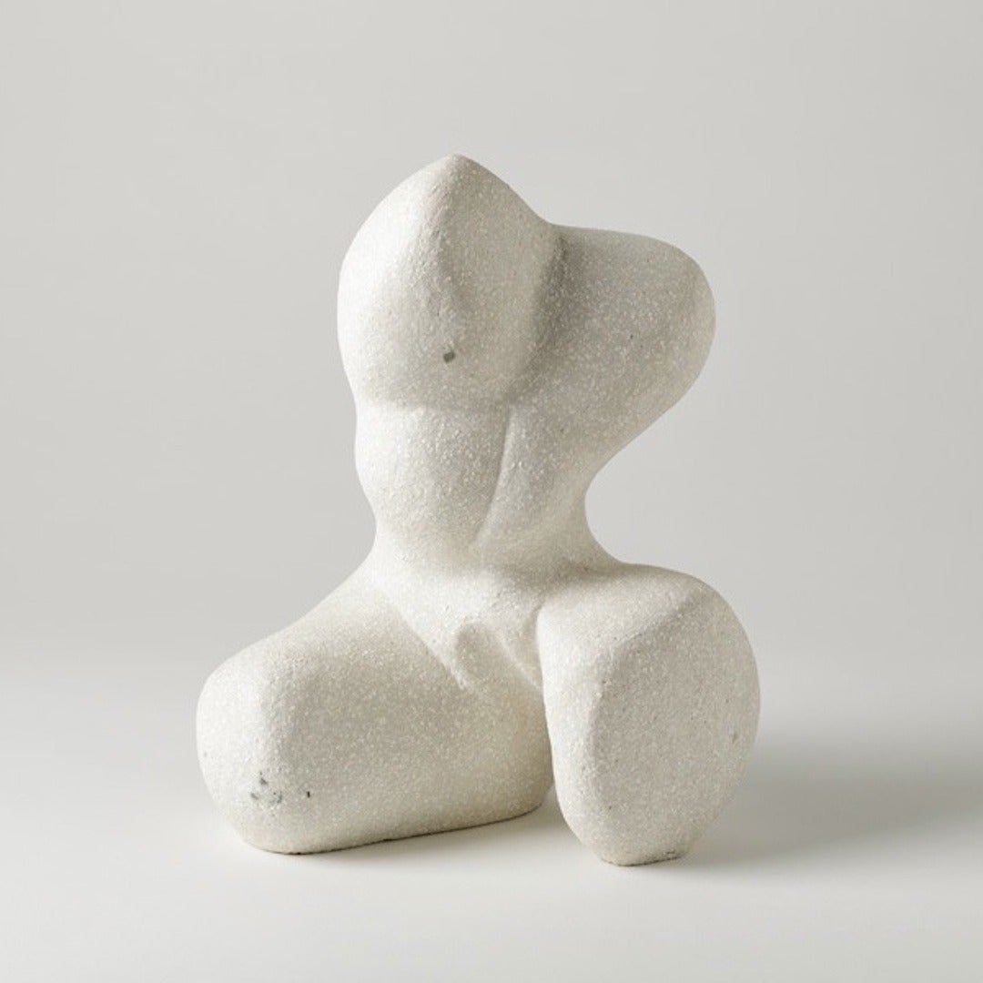 A ceramic sculpture represented women body by Jacqueline and Tim Orr.
Signed at the base 