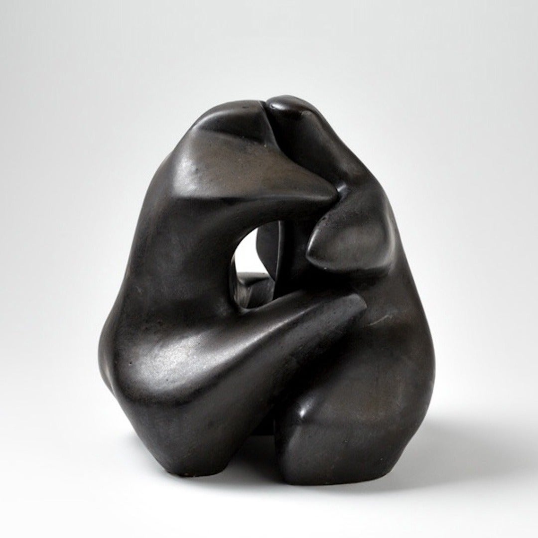 French Important Porcelain Sculpture by Tim and Jacqueline Orr, circa 1970-1980