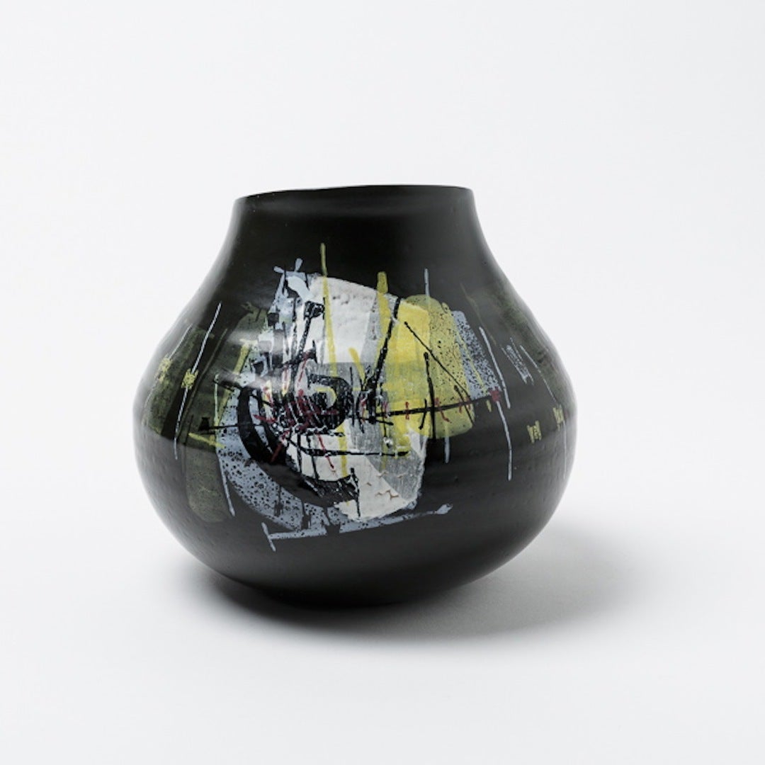 Unique and Rare Earthenware Vase by Robert Deblander For Sale at 1stDibs