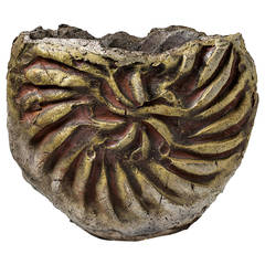 Important Stoneware Vase by Hervé Rousseau, La Borne 8