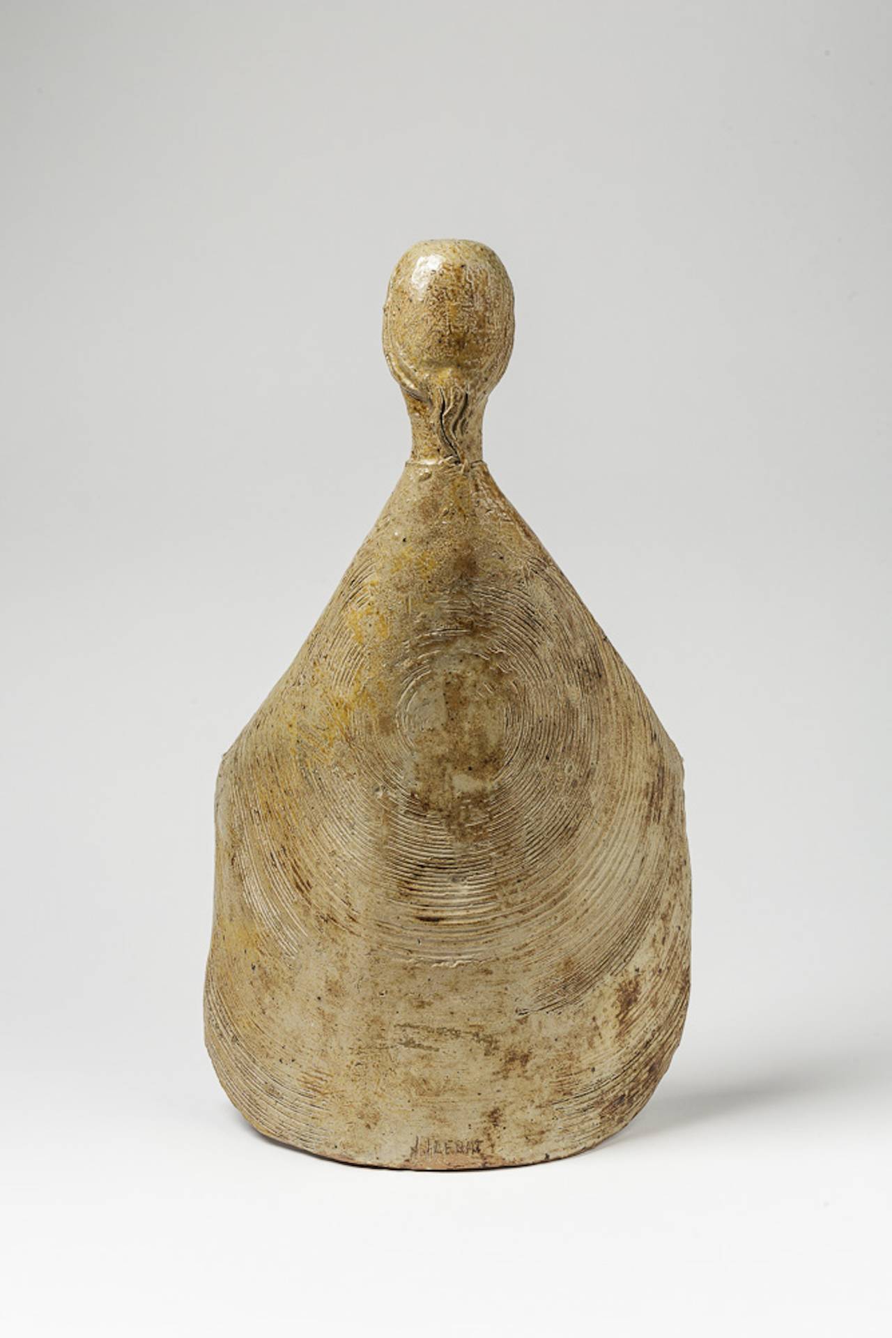 Français Rare et importante sculpture de Jean et Jacqueline Lerat, La Borne