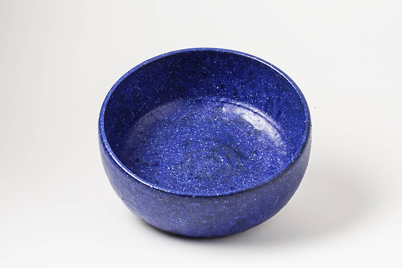 Molded Ceramic Cup by Valentine Schlegel, circa 1980