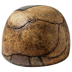 Rare Ceramic Sculpture or Stool by Antoine de Vinck, circa 1974-1975 4