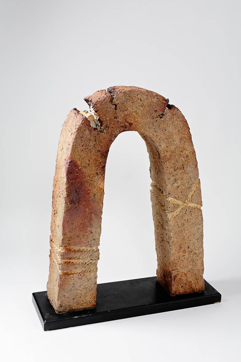 Mid-Century Modern Important Stoneware Sculpture Entitled, 