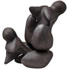 An important ceramic sculpture by Tim Orr , circa 1970. 11