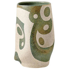 Importan Stoneware Vase by Gustavo Pérez