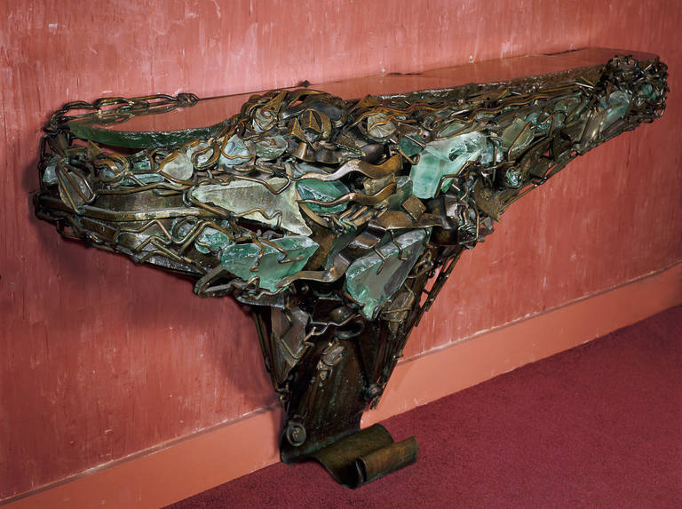 Unique and Important Console by Michel Kiriliuk