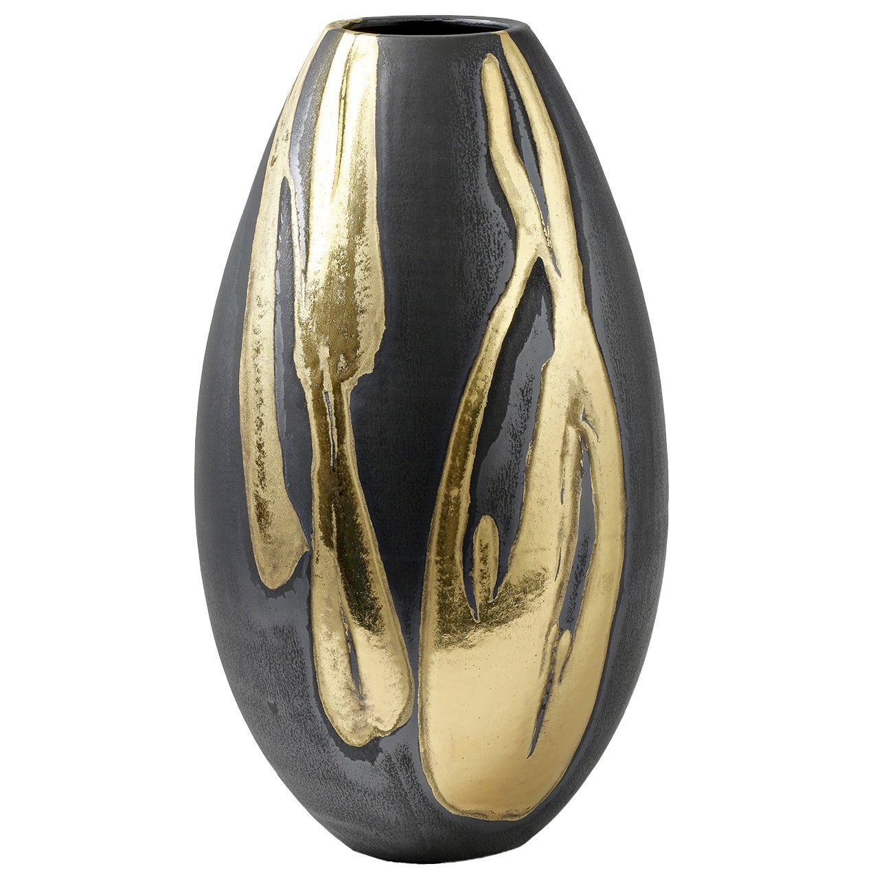Important Stoneware Vase by Jean Cacheleux
