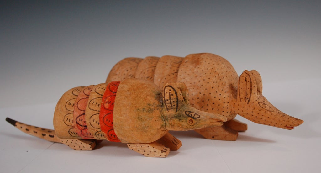 Mid-20th Century Collection of Primitive Carvings by M. Jimenez of Oaxaca