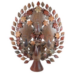Spectacular Ceramic Candelabra Heron Martinez Design