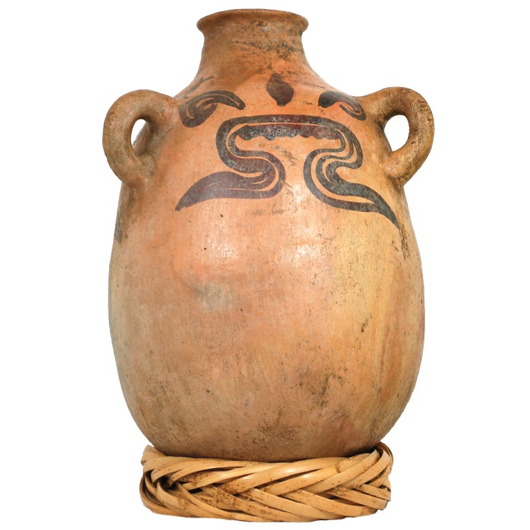 Antique Large Water Jug From Balsas River Region For Sale