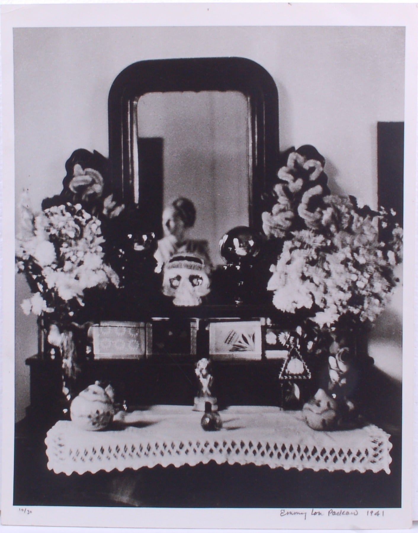 Frida Kahlo's Bedroom Photograph Original Emmy Lou Packard For Sale